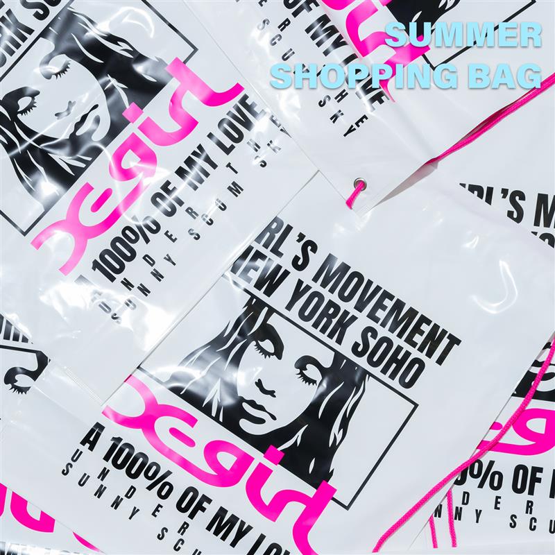 X-girl SHOP NEWS | LIMITED SUMMER SHOPPING BAG – calif（カリフ