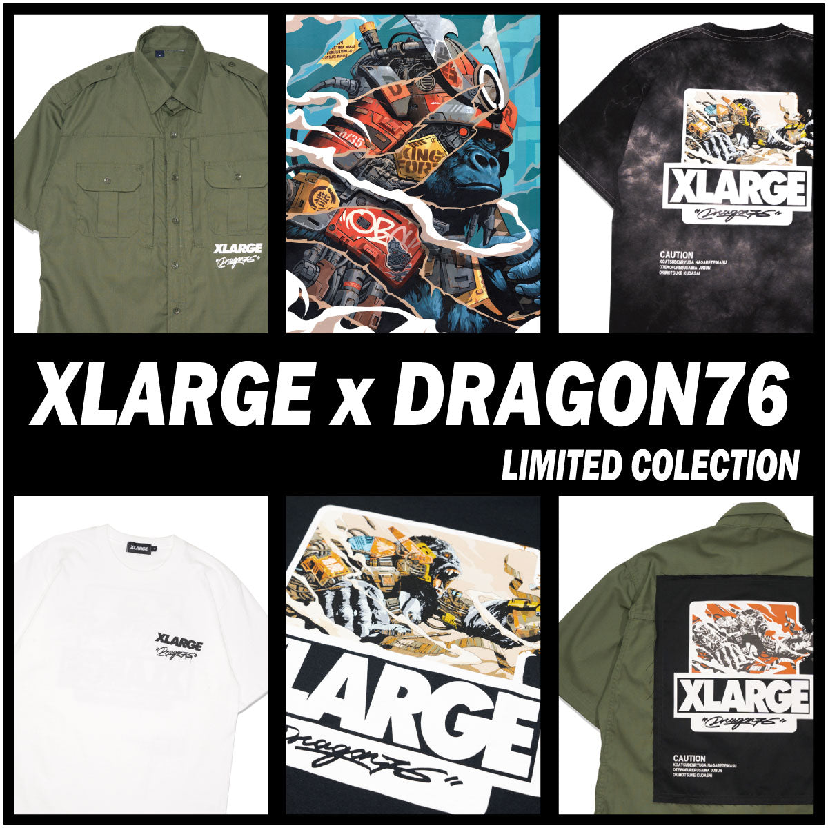 XLARGE×DRAGON76 – calif