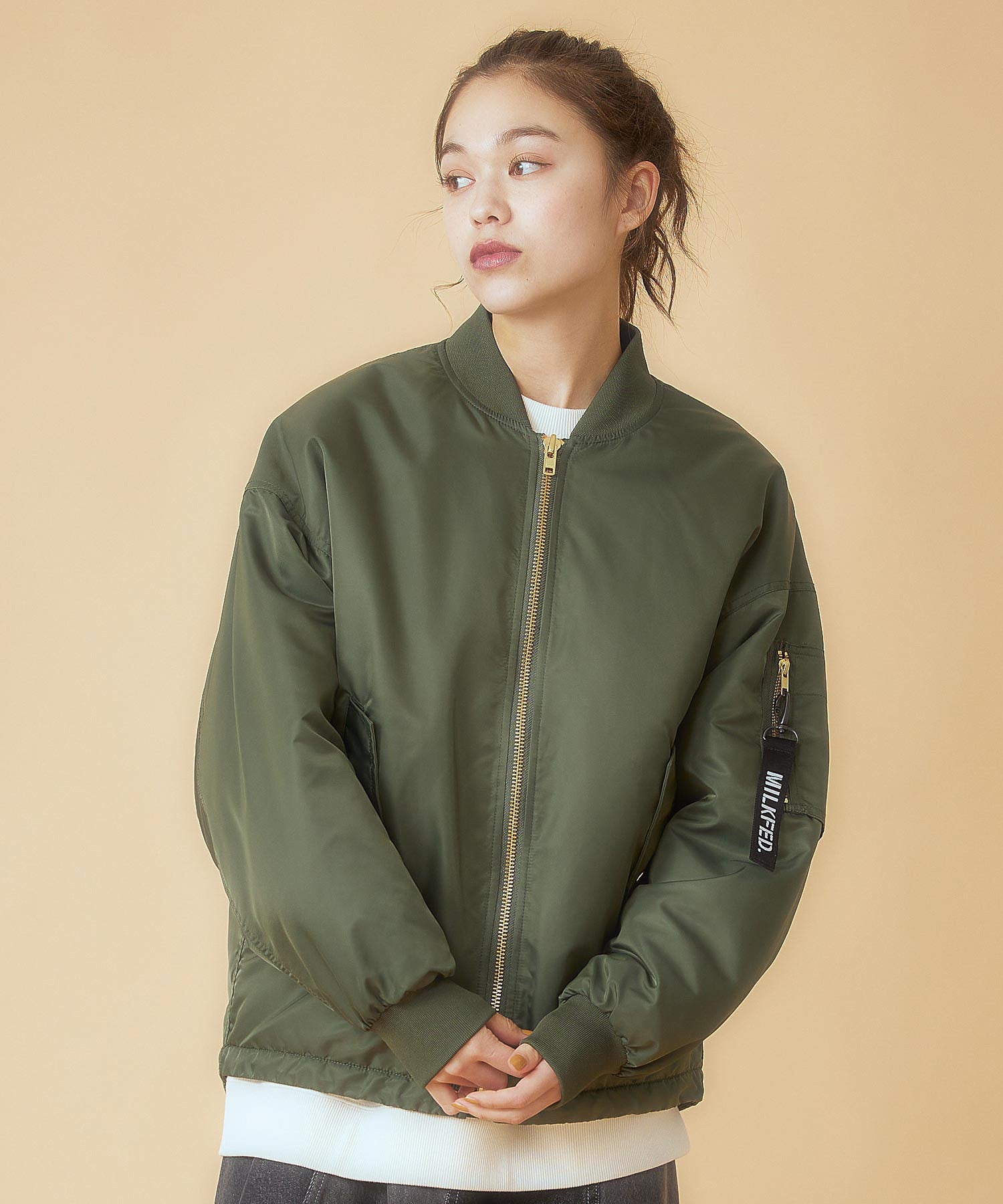 MA-1 FLIGHT JACKET MILKFED. – calif