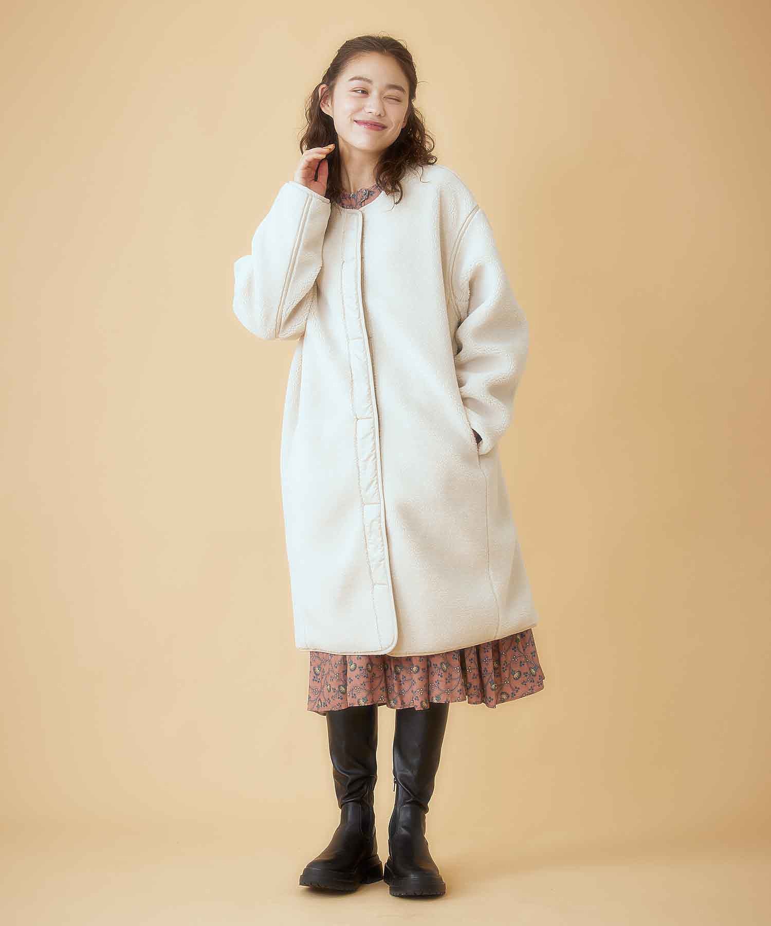 REVERSIBLE LONG COAT MILKFED. – calif