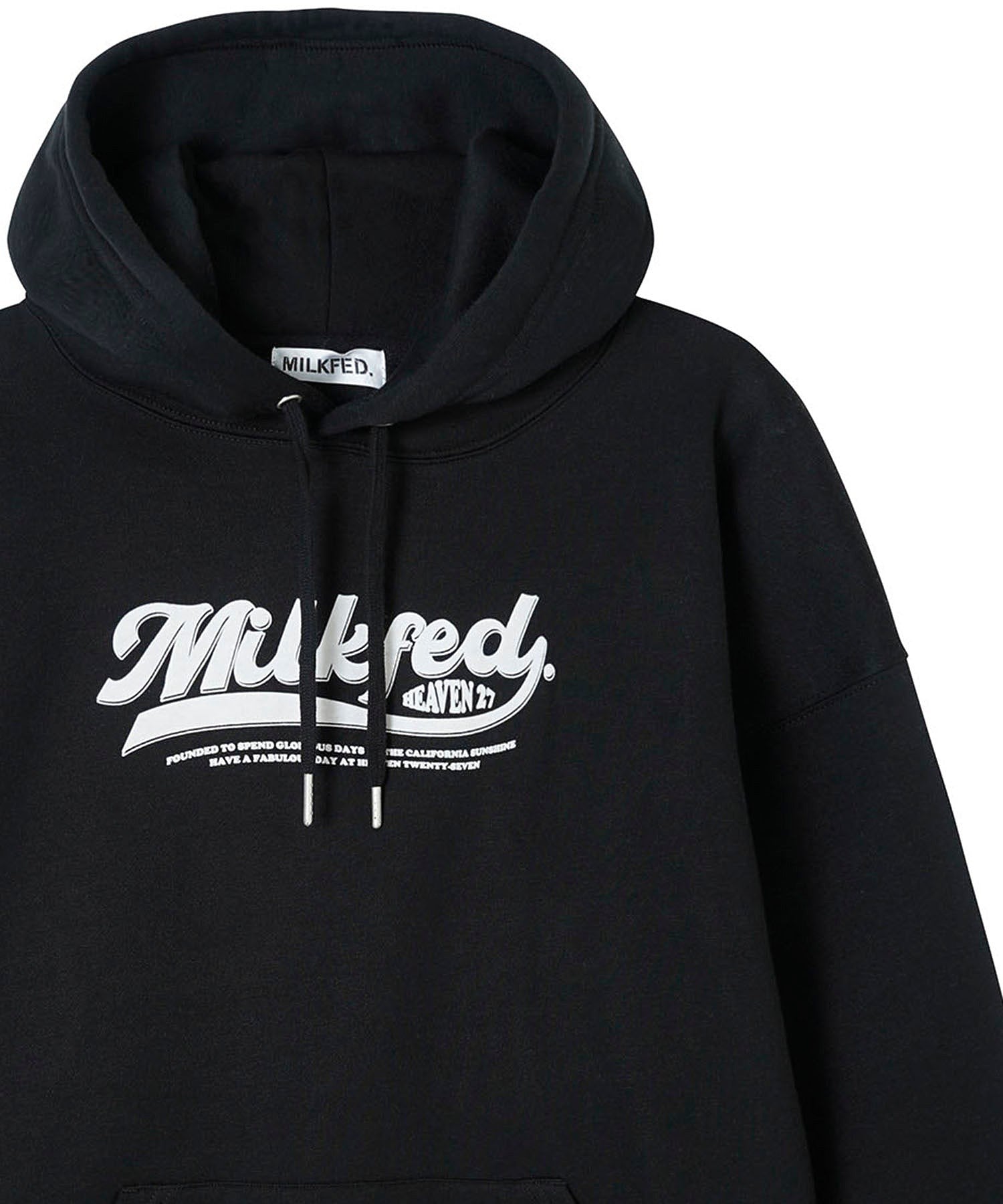 MILKFED.CURSIVE LOGO BIG SWEAT パーカー - トップス