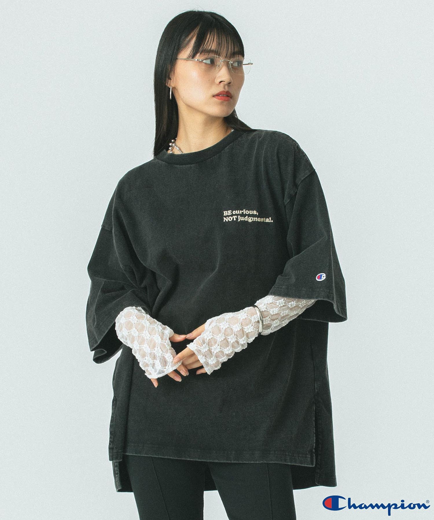完売 ROSEBUD別注チャンピオンビッグフーディパーカー ROSE BUD - 完売 ROSEBUD別注チャンピオンビッグフーディパーカーの