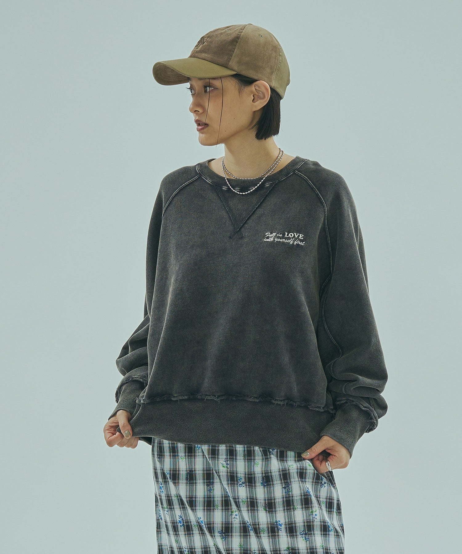 Champion別注】ROSE BUD×Champion HEAVY WASH SWEAT – calif(カリフ Champion別注】ROSE BUD×Champion HEAVY WASH SWEAT – calif(カリフ