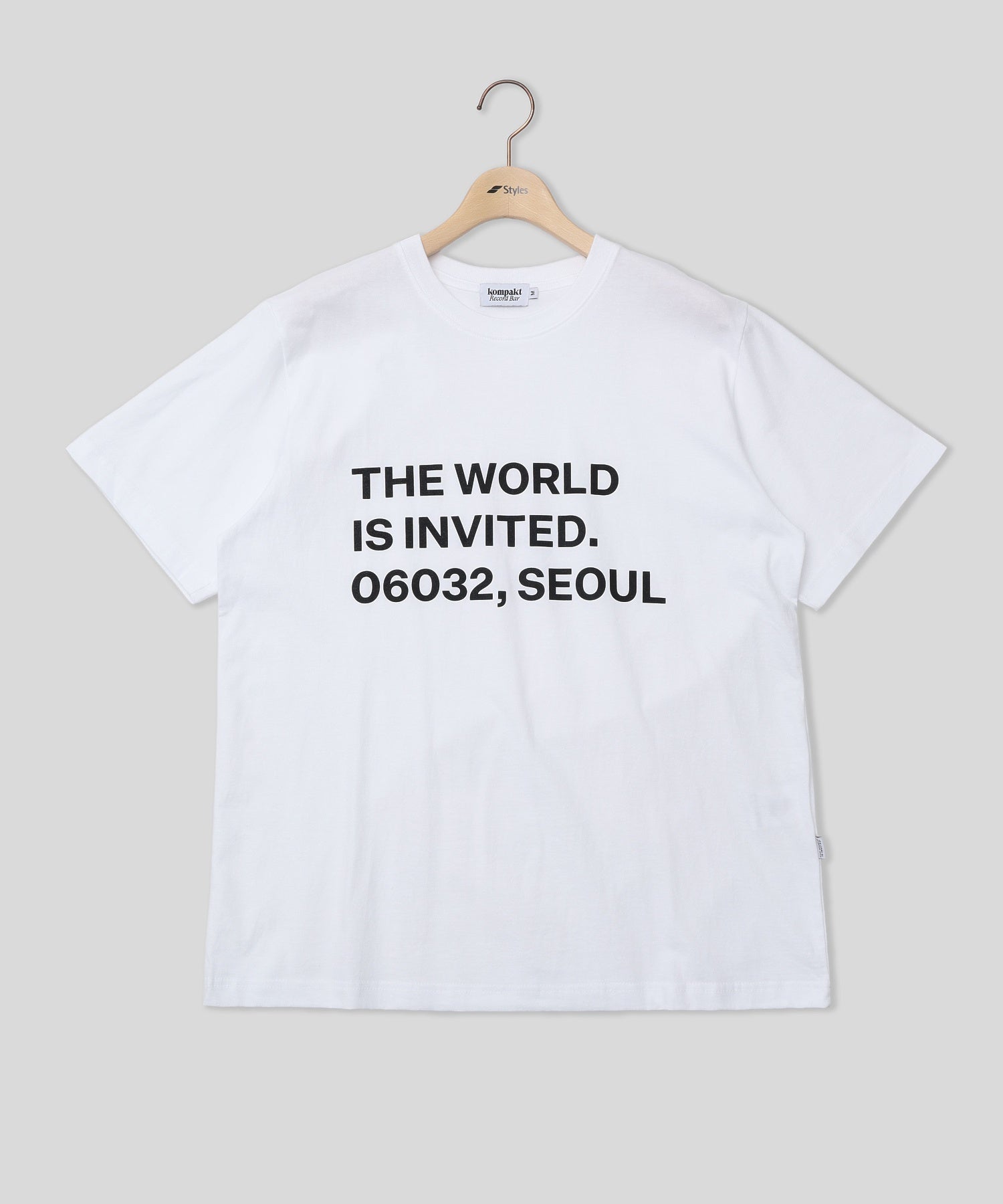 KOMPAKT RECORD BAR/コンパクト レコード バー/TWII SEOUL T-SHIRT