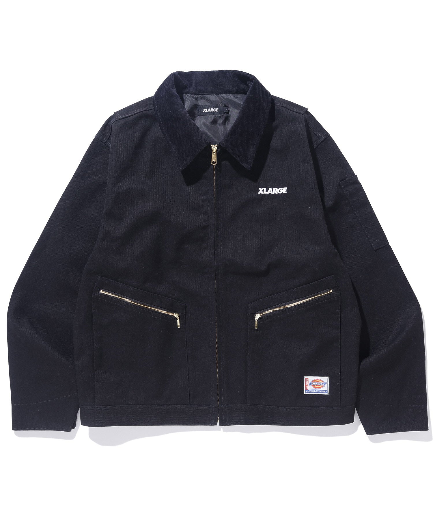 XLARGE×Dickies work jacket BLACK Lワークジャケット