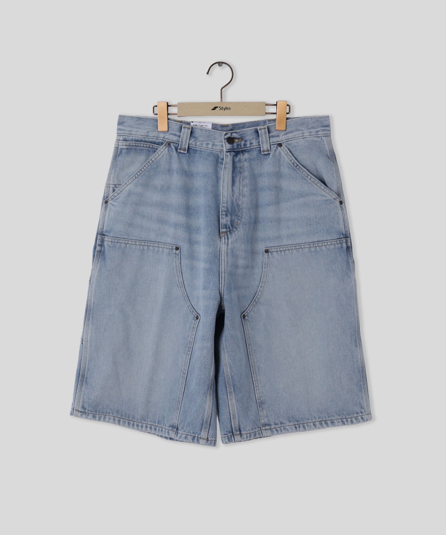 CARHARTT/カーハート/WIP OG DOUBLE KNEE SHORT I036590-01WU – calif