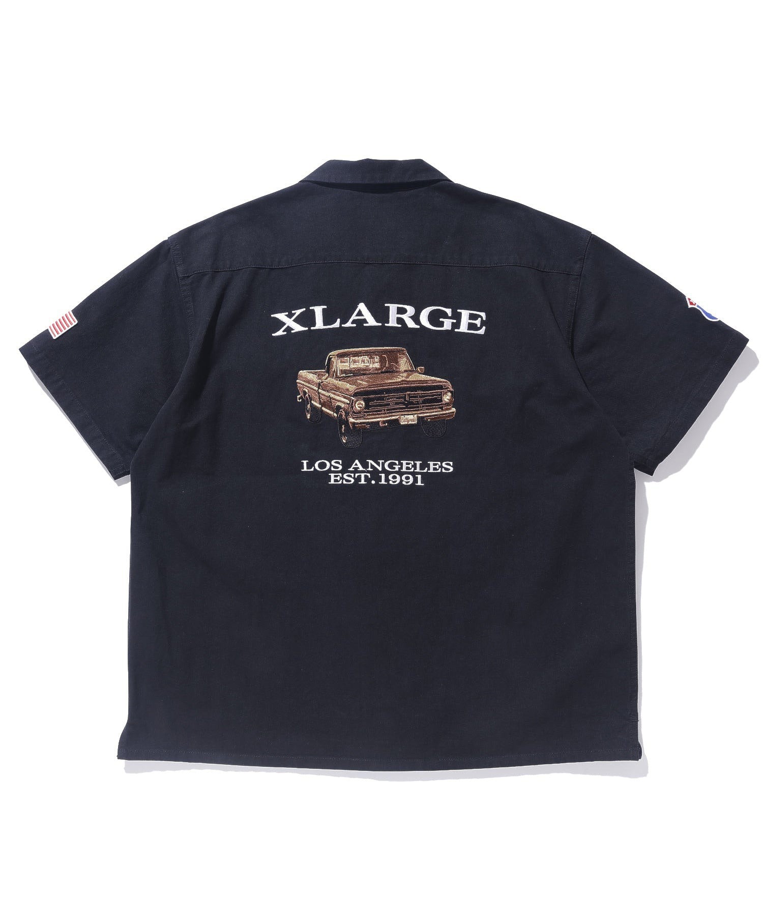 OLD PICK UP TRUCK S/S WORK SHIRT XLARGE – calif