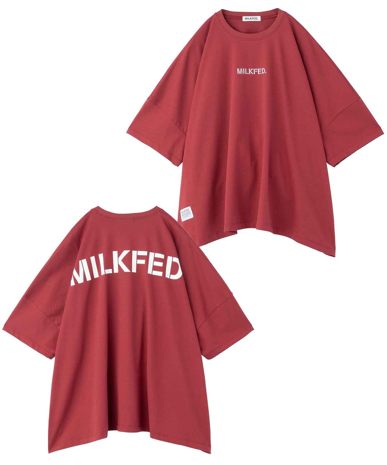 STENCIL LOGO WIDE S/S TUNIC MILKFED. – calif