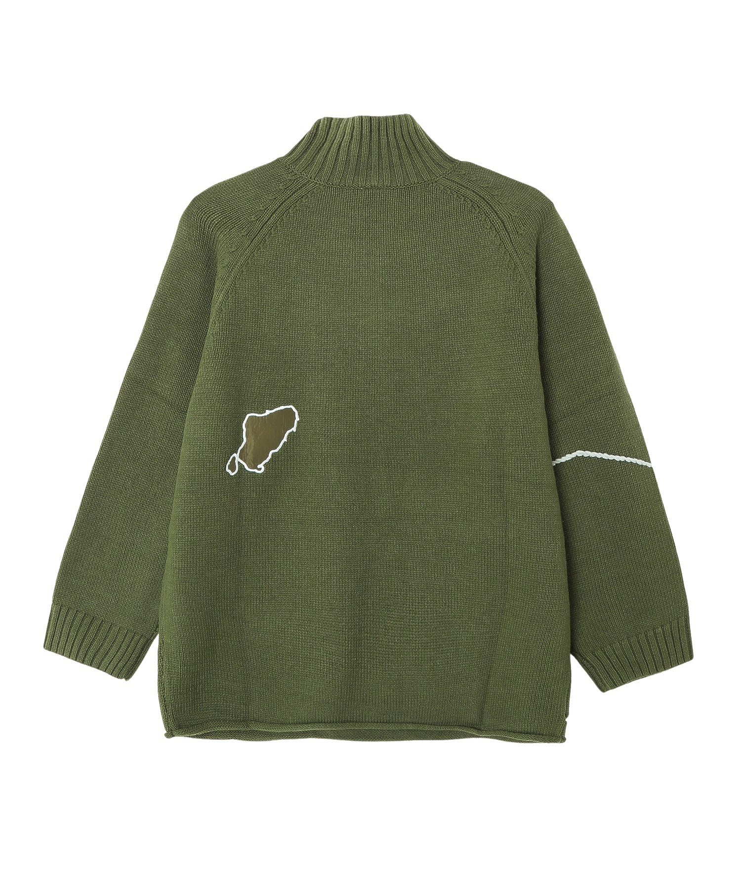 PERKS AND MINI/パークスアンドミニ/RELIEF HIGH NECK KNIT/8623
