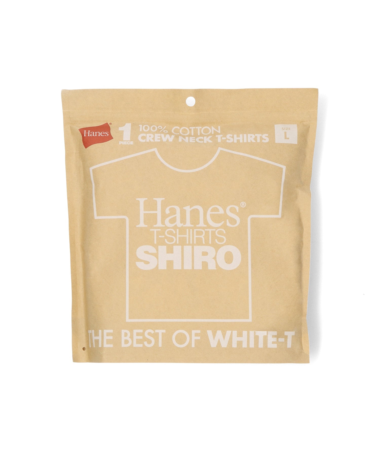 Hanes/ヘインズ/1P T-SHIRTS SHIRO/HM1X201