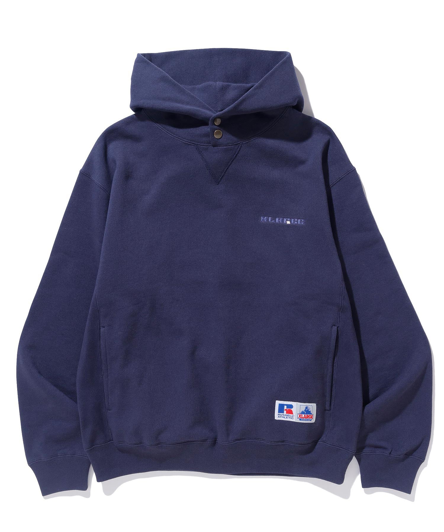 XLARGE × RUSSELL PULLOVER HOODED SWEAT