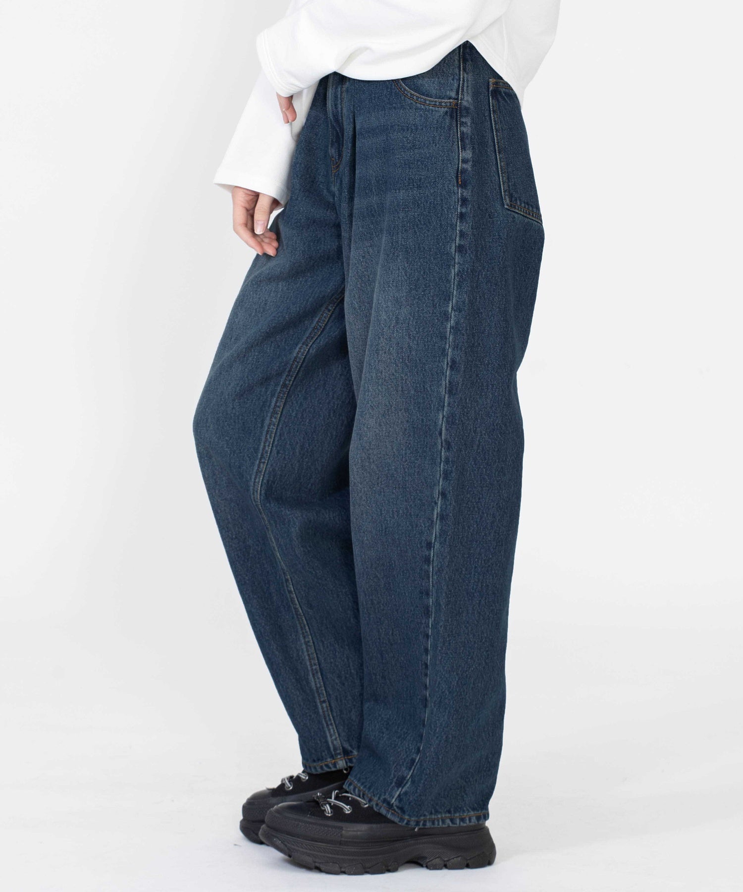 FACE WIDE TAPERED PANTS X-girl