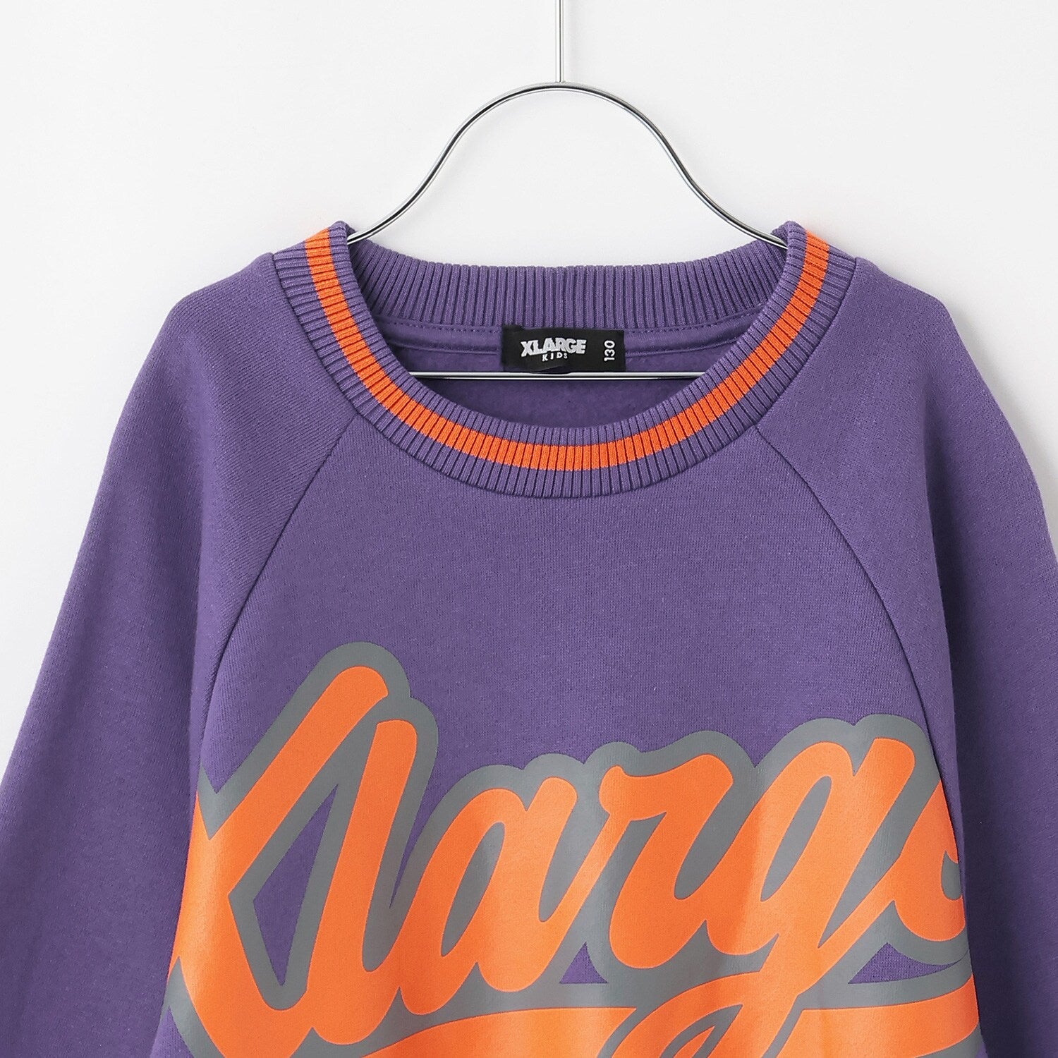 ビッグロゴ裏起毛トレーナー