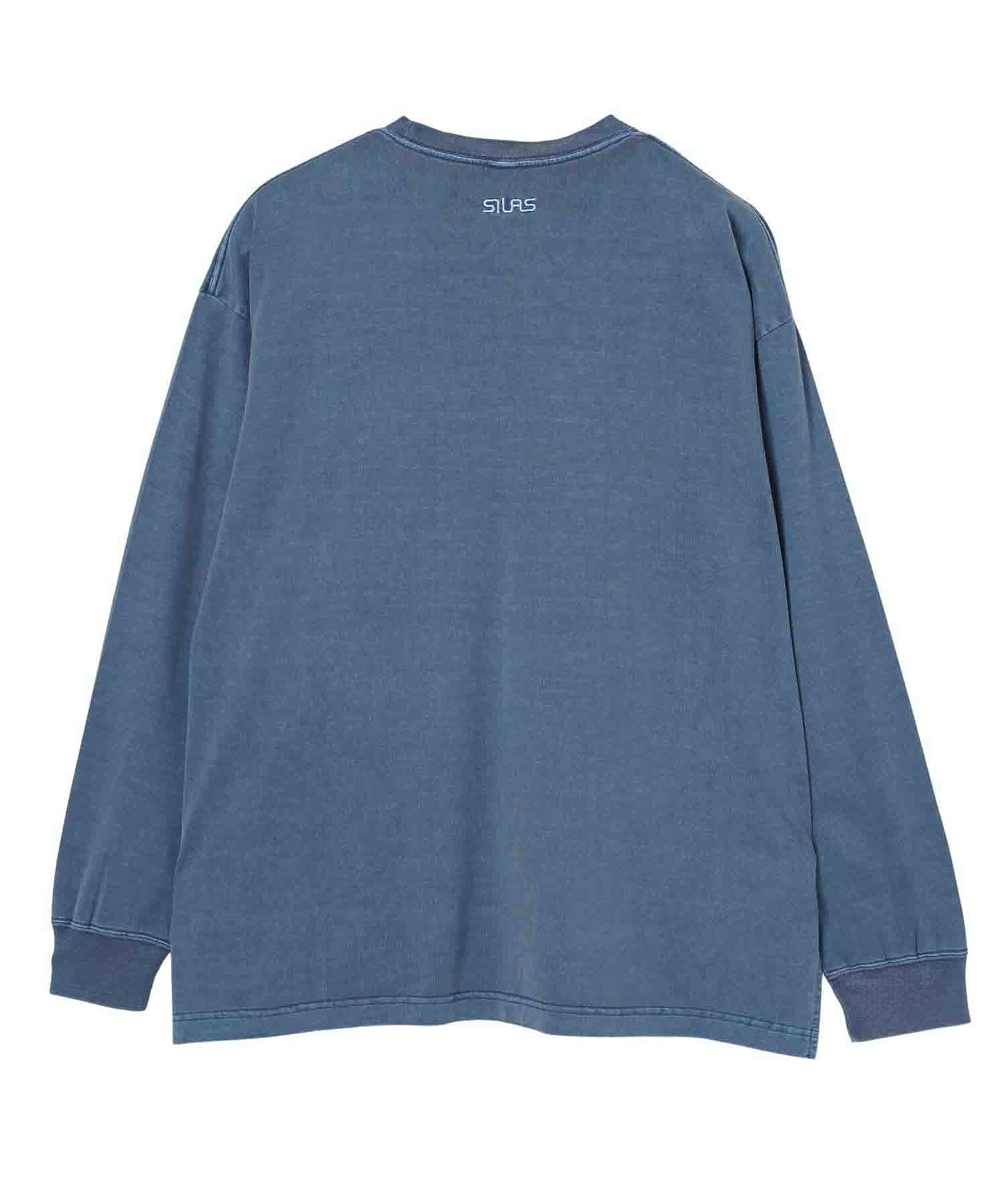GARMENT DYED POCKET L/S TEE SILAS