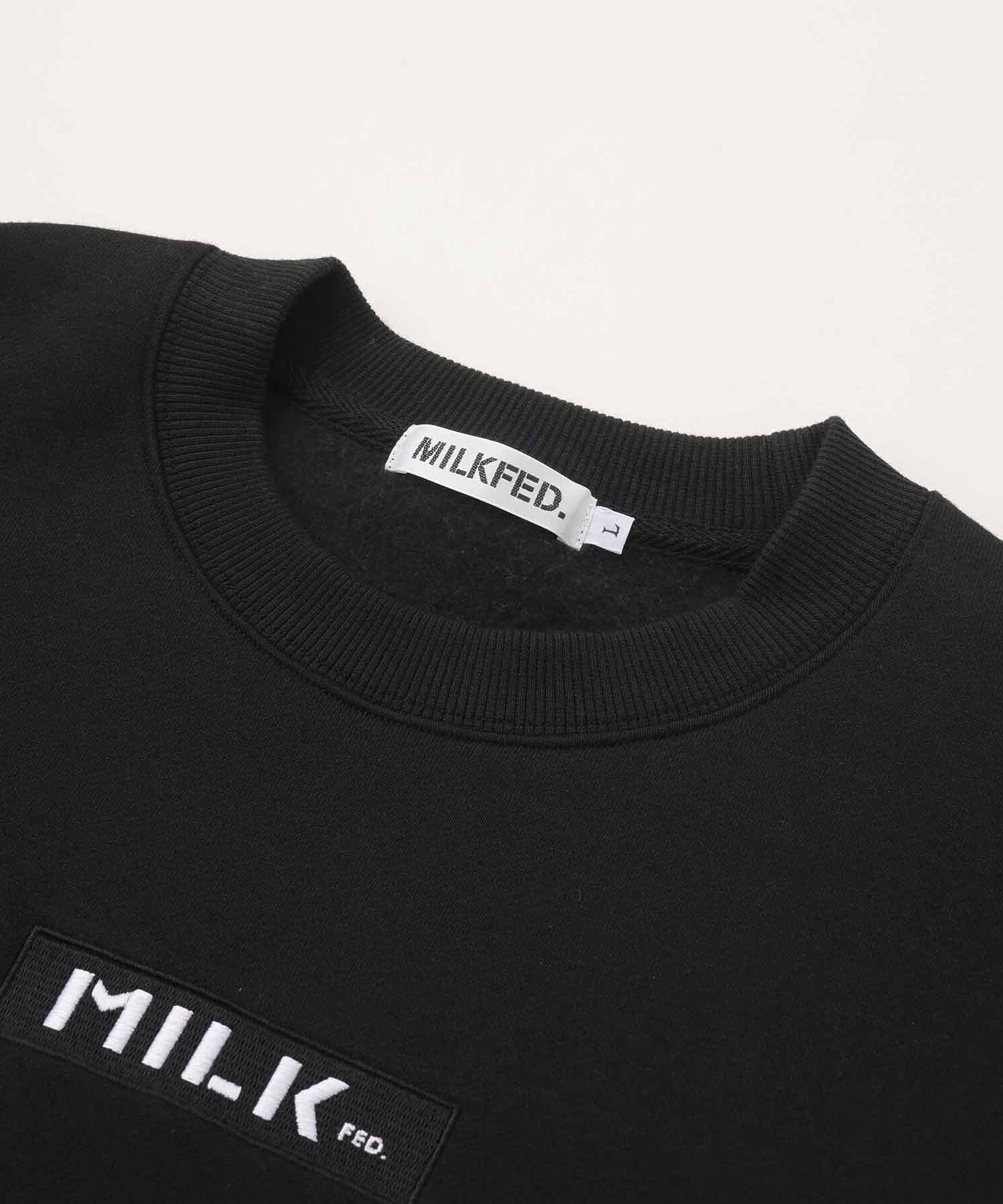EMBROIDERED BAR SWEAT TOP MILKFED.
