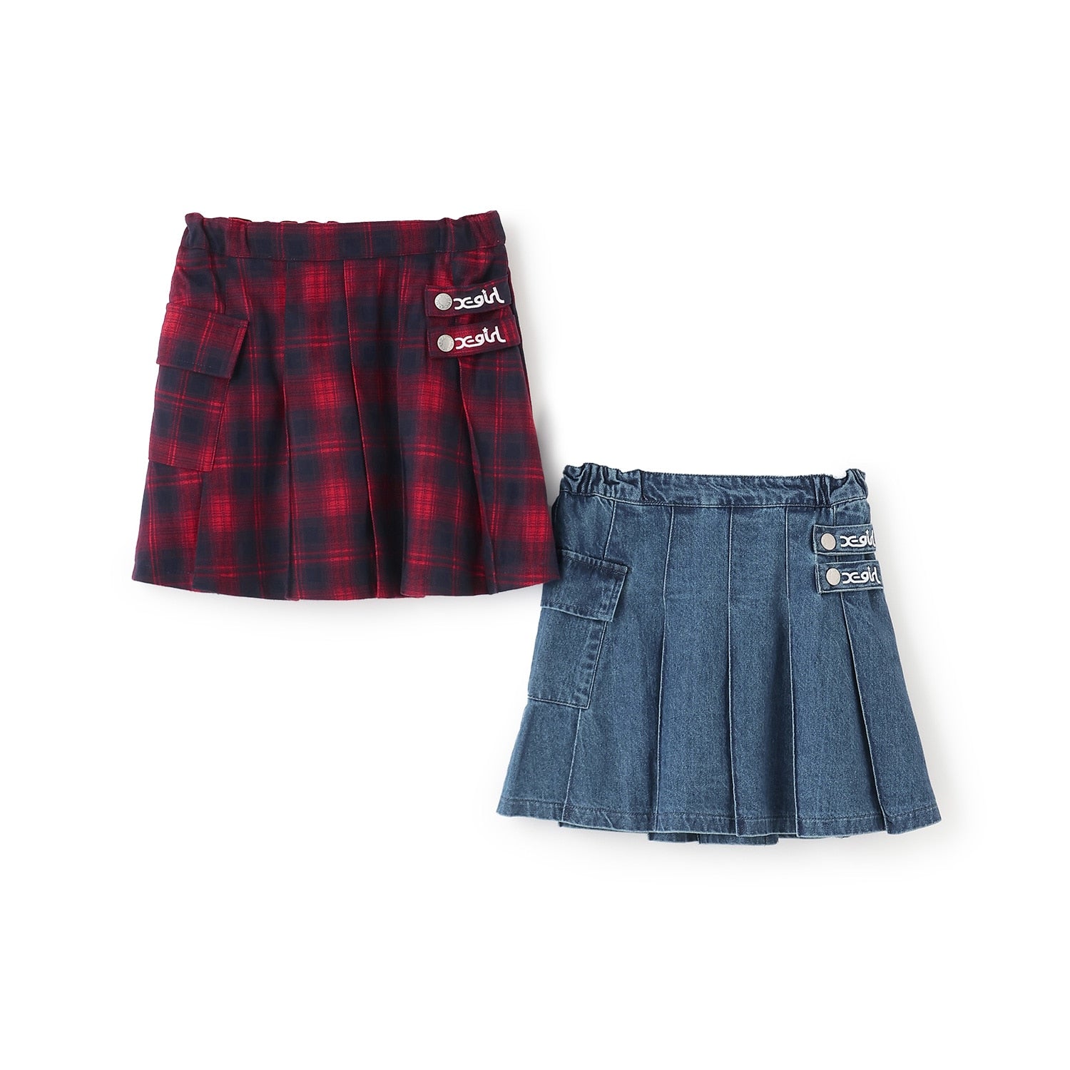 カーゴプリーツスカート