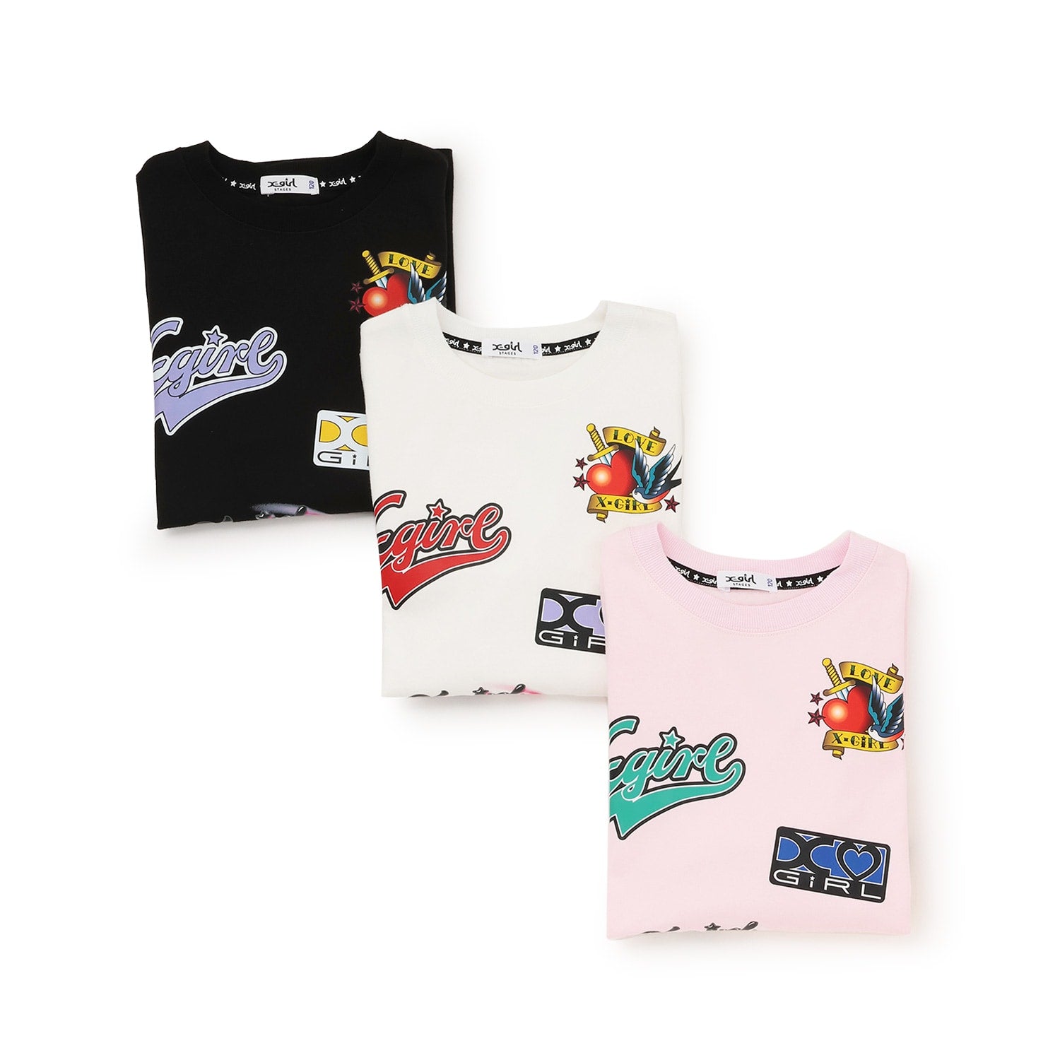 MIXロゴ長袖Tシャツ