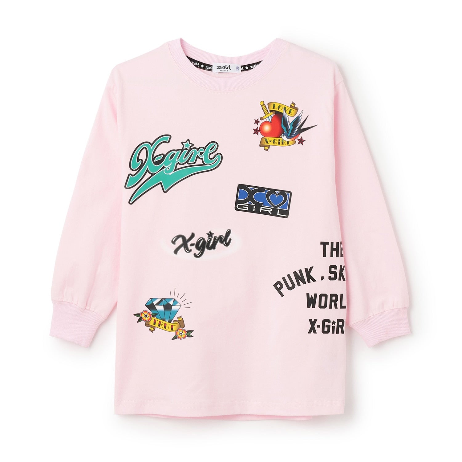 MIXロゴ長袖Tシャツ