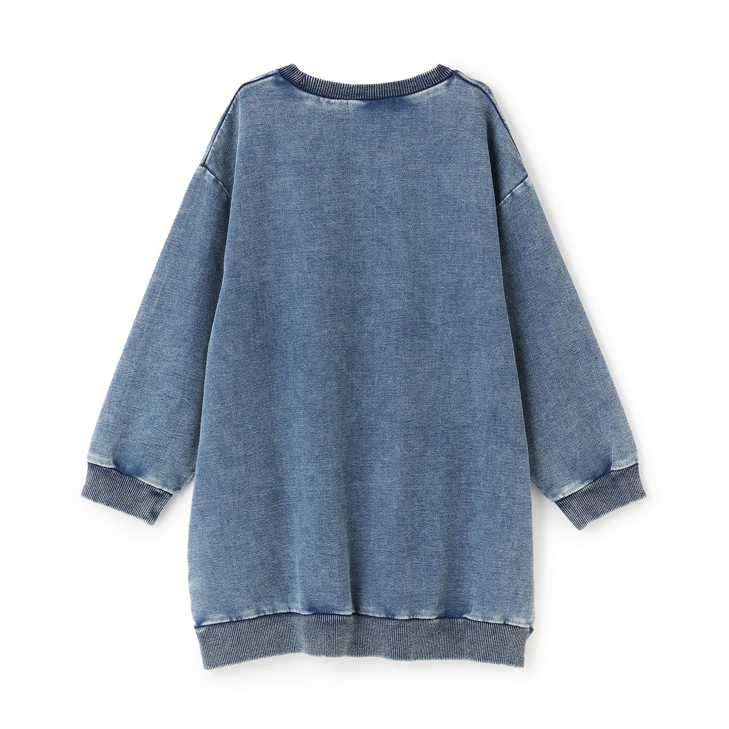 配色切替ロゴ刺しゅうワンピース