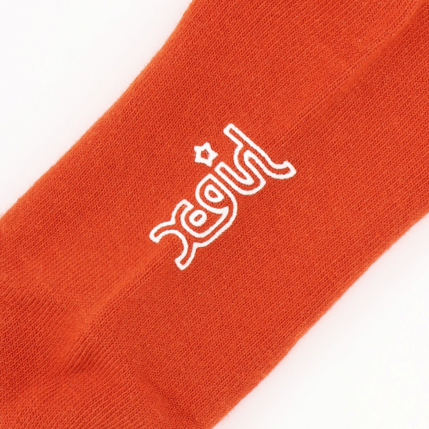 総柄ロゴハイソックス