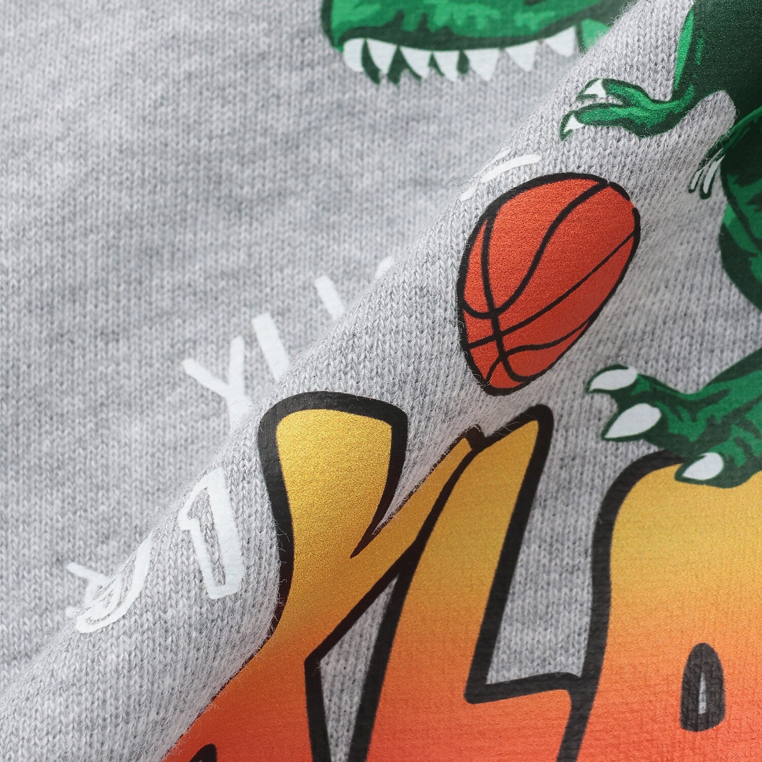 バスケット恐竜トレーナー