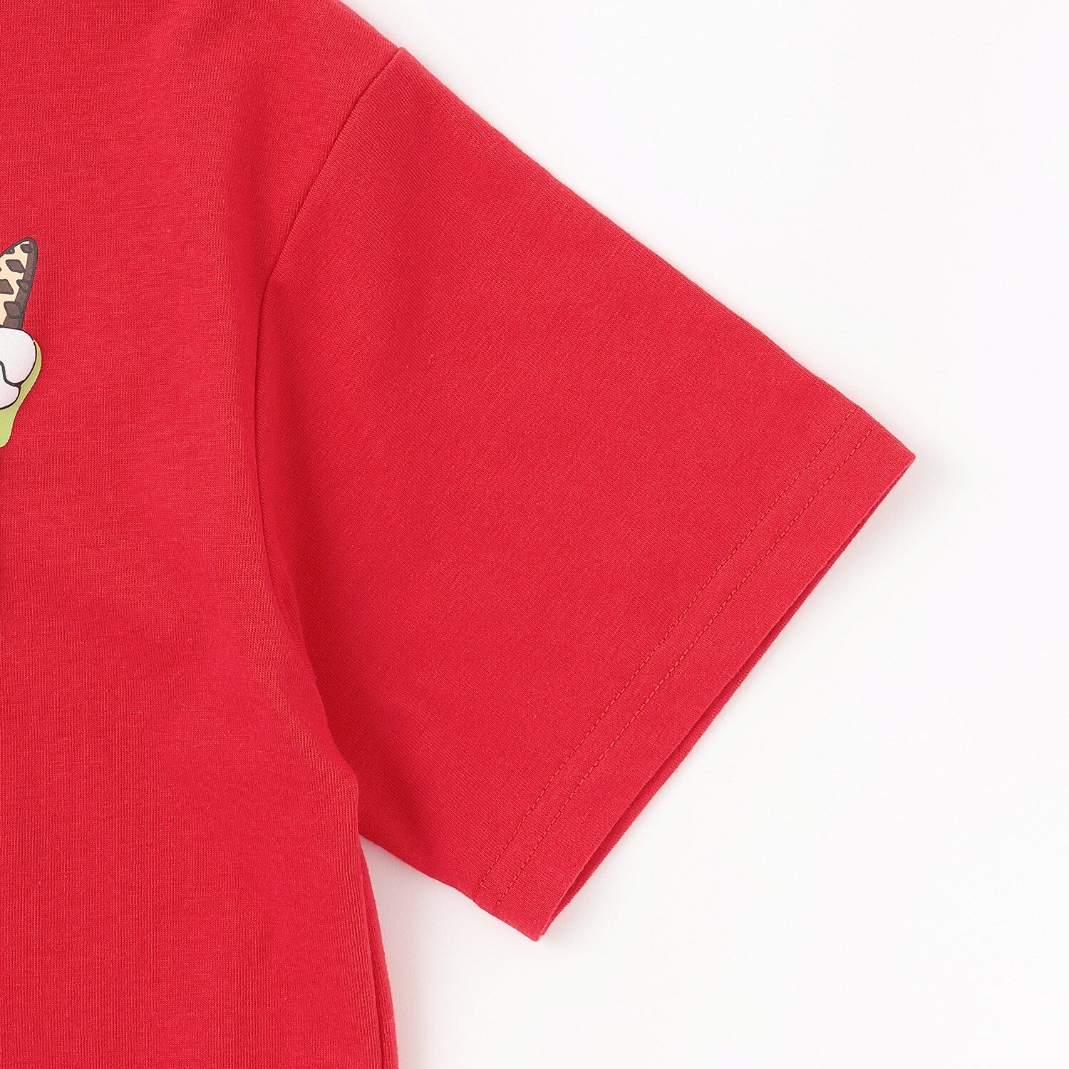 【吸水速乾】ファニーゴリラ&アイスクリーム半袖Tシャツ