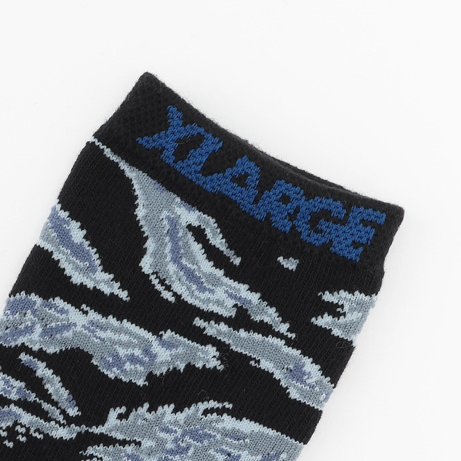 カモ総柄クルーソックス