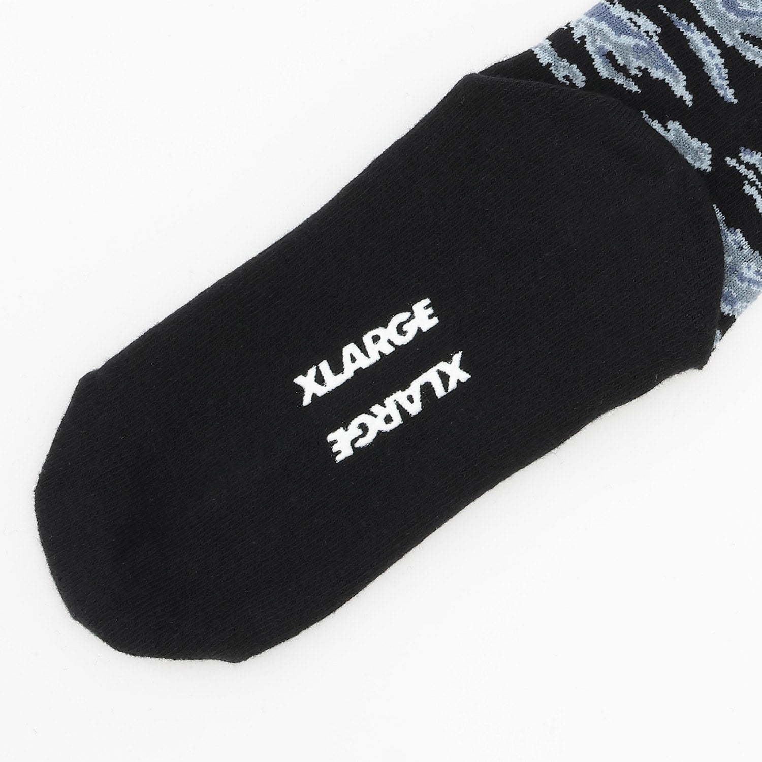 カモ総柄クルーソックス