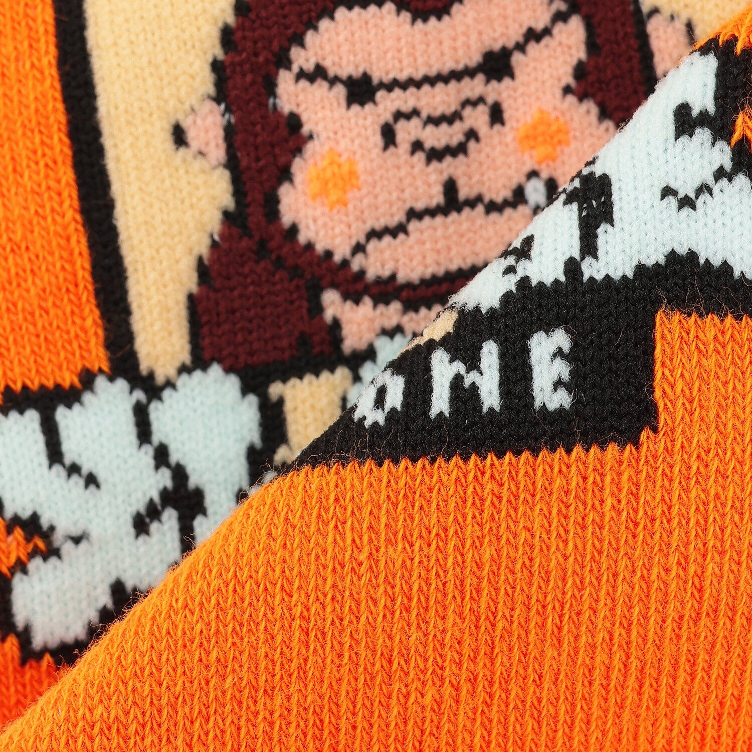 ファニーゴリラ&グラフィティロゴクルーソックス