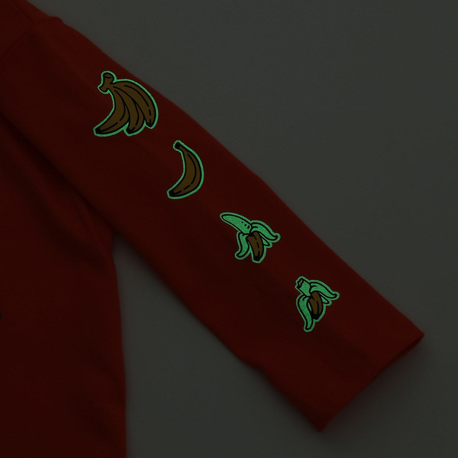 ファニーゴリラ&グラフィティ蓄光プリント長袖2WAYオール