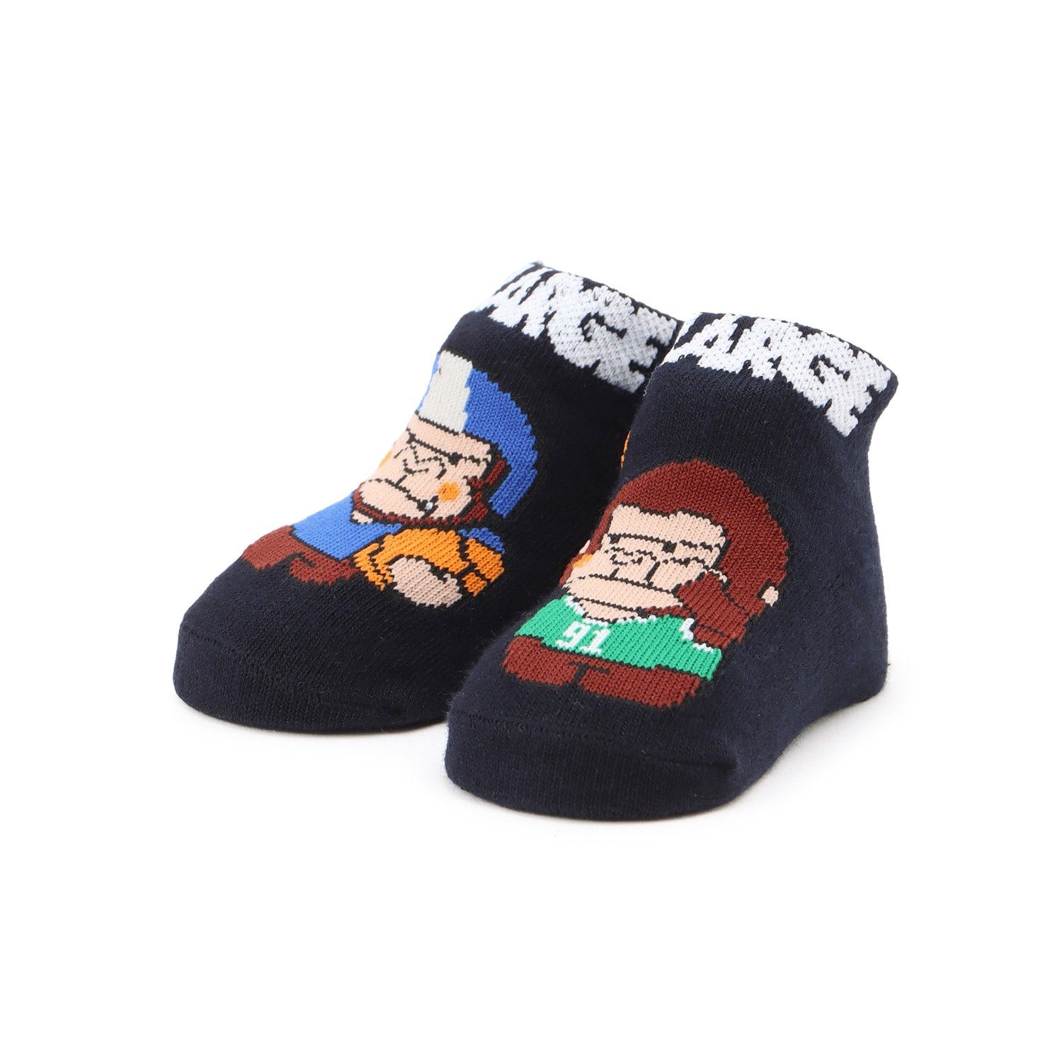 スポーツファニーゴリラベビーソックス