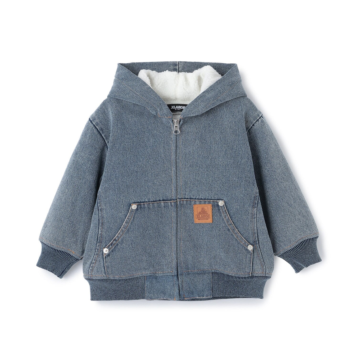 ケミカルデニムブルゾン