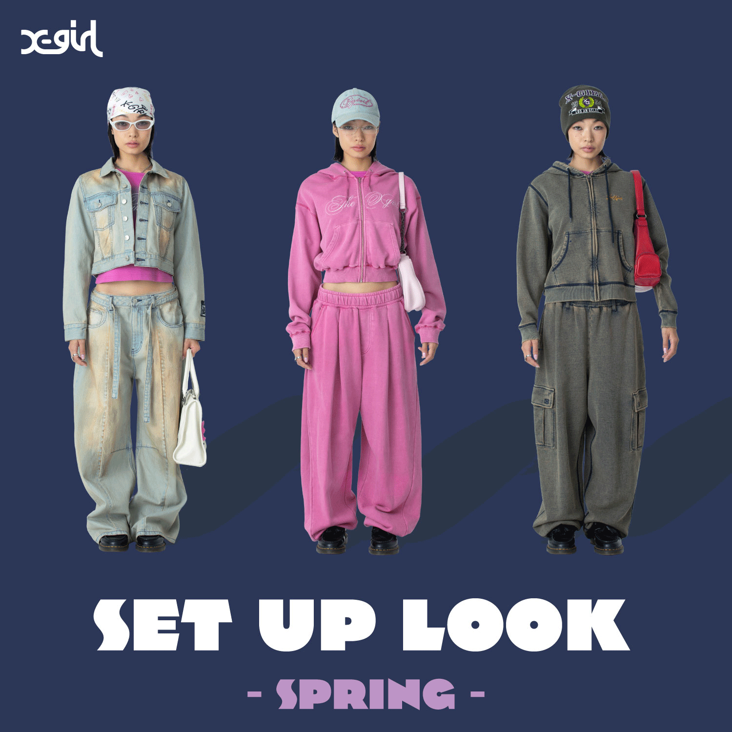 SET UP LOOKーSPRINGー