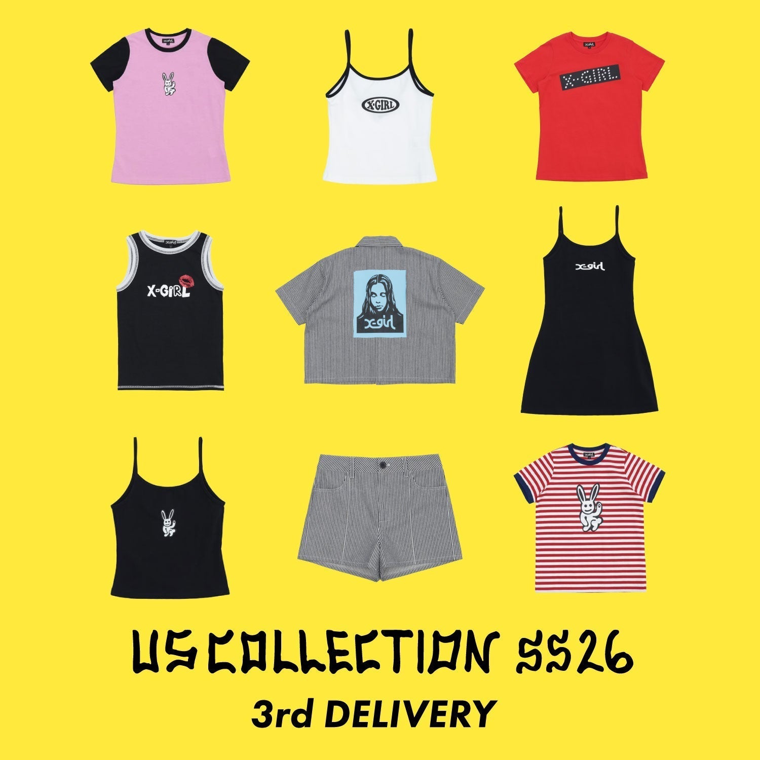 X-girl SHOP NEWS | 3/20㈮ X-girl US COLLECTION 3rd DELIVERY