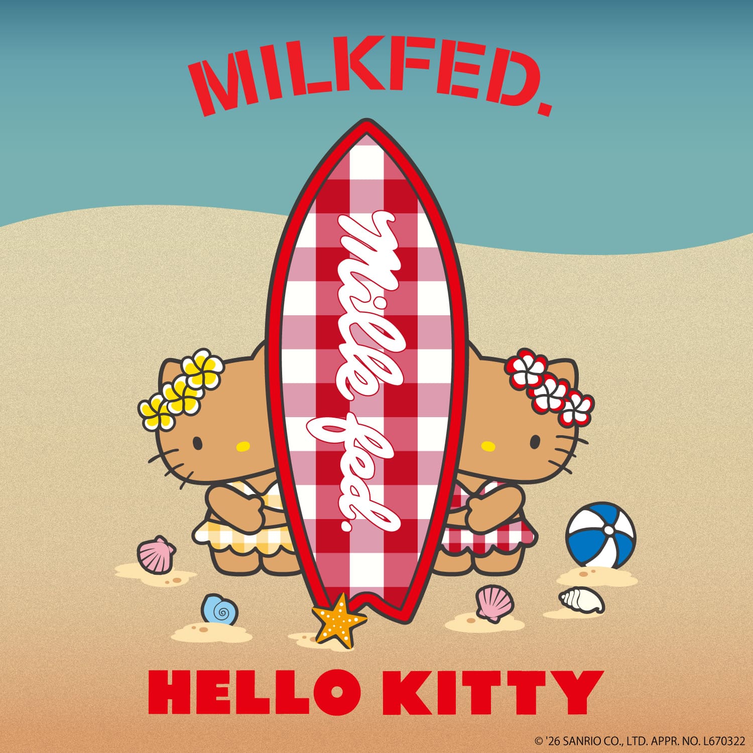 MILKFED. x HELLO KITTY