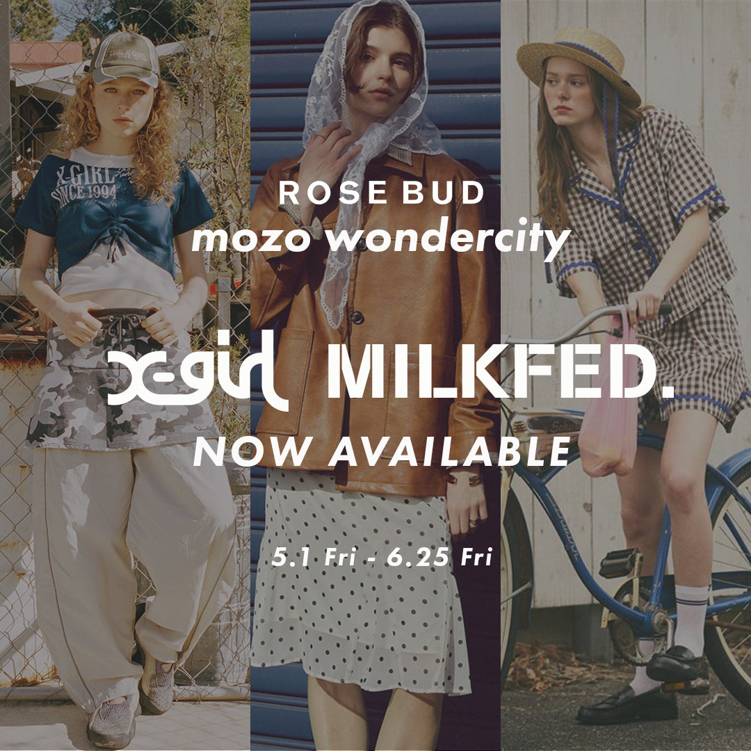 ROSEBUD mozoワンダーシティにて期間限定展開スタート！