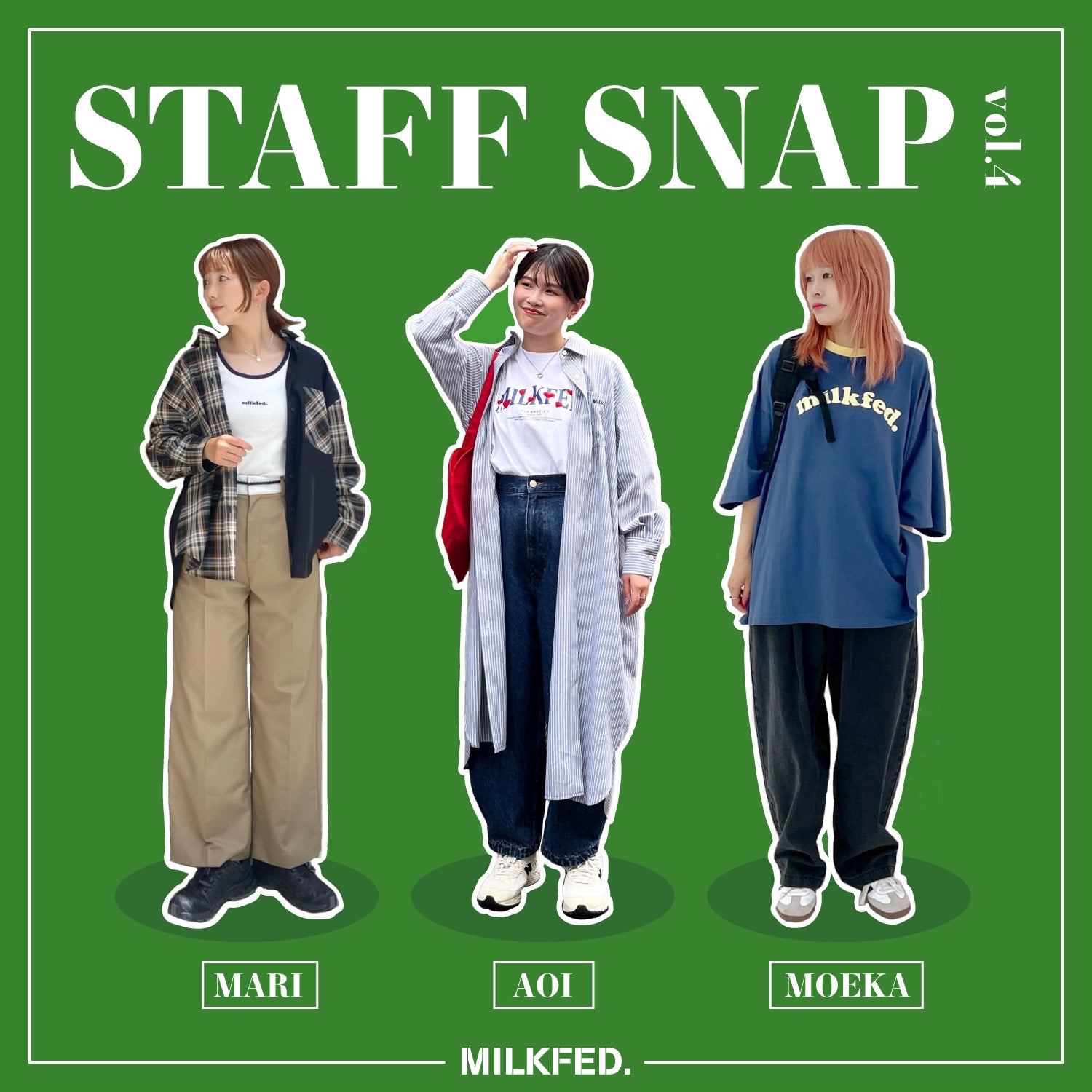 MILKFED.STAFF SNAP vol.4