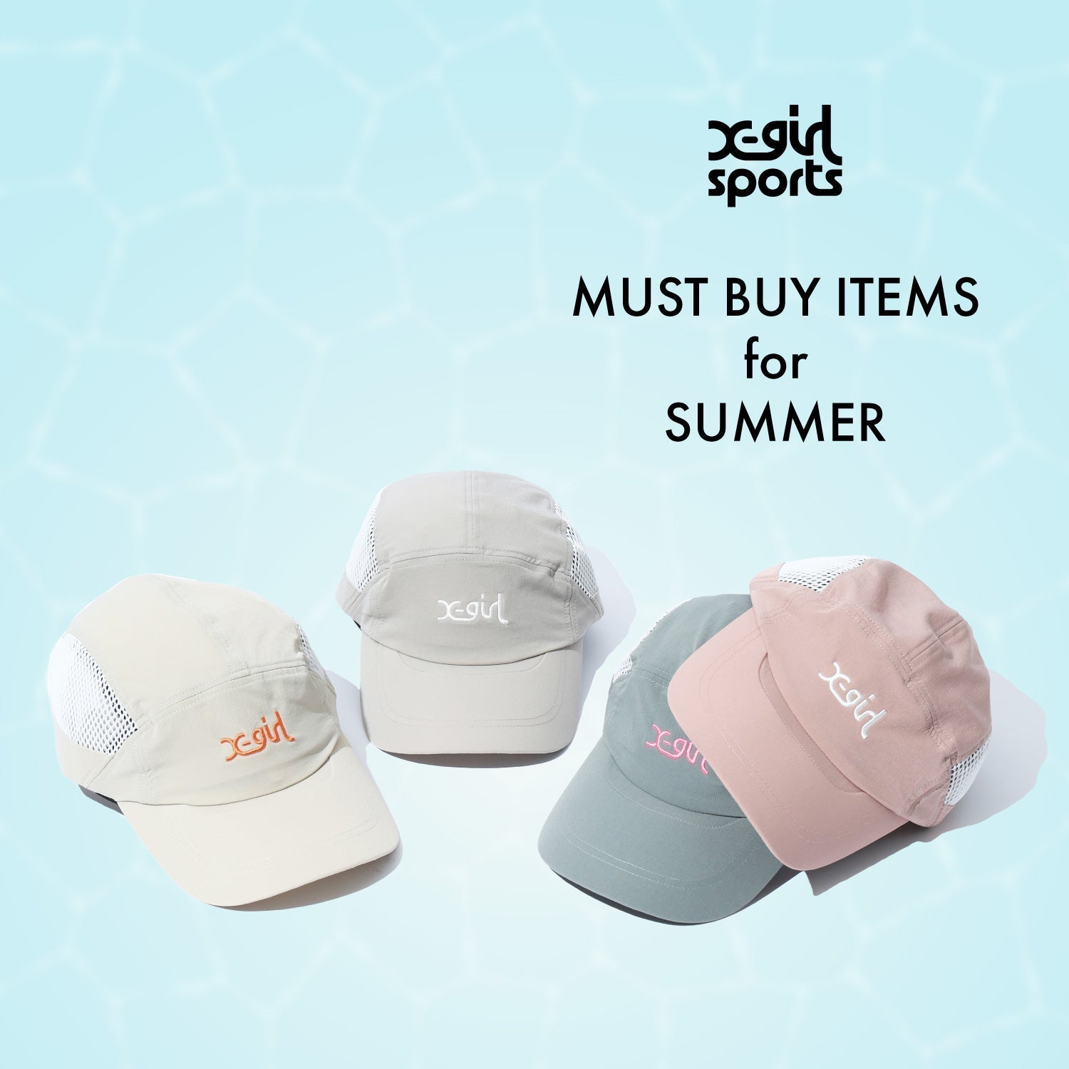 UVカットアイテム「CAP & HAT」