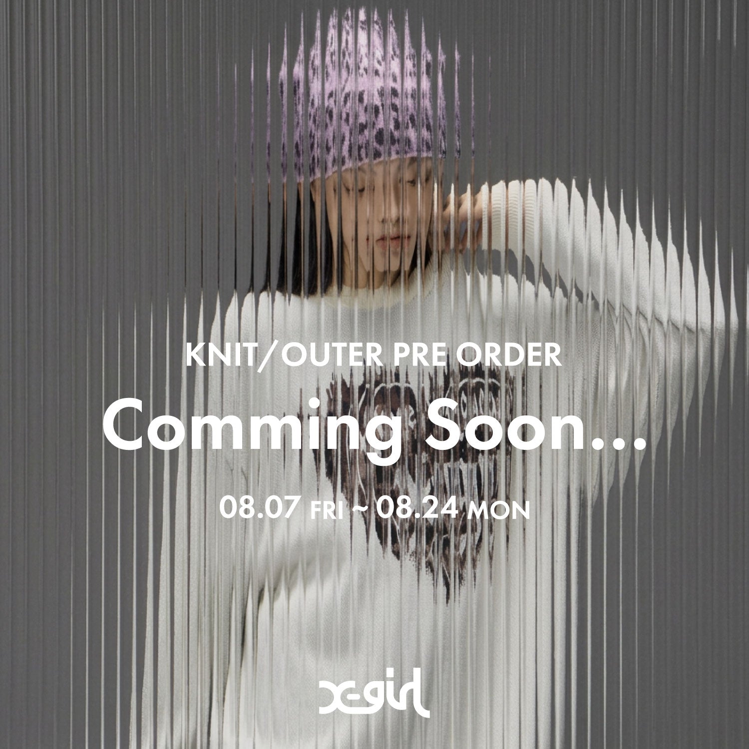 X-girl KNIT/OUTER PRE ORDER
