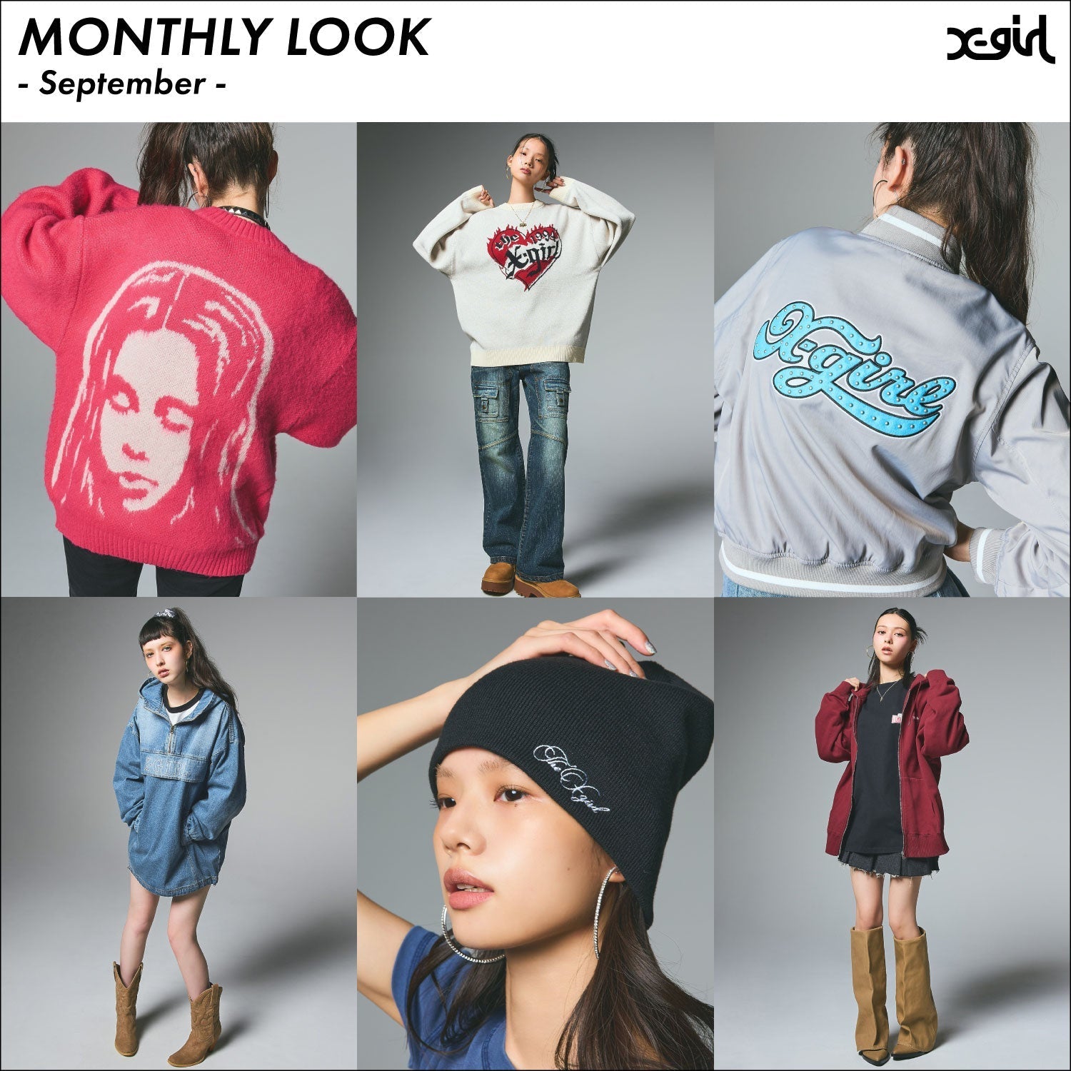 X-girl ライリー着用 Recommended Looks for july #xgirl #xgirljp #エックスガール