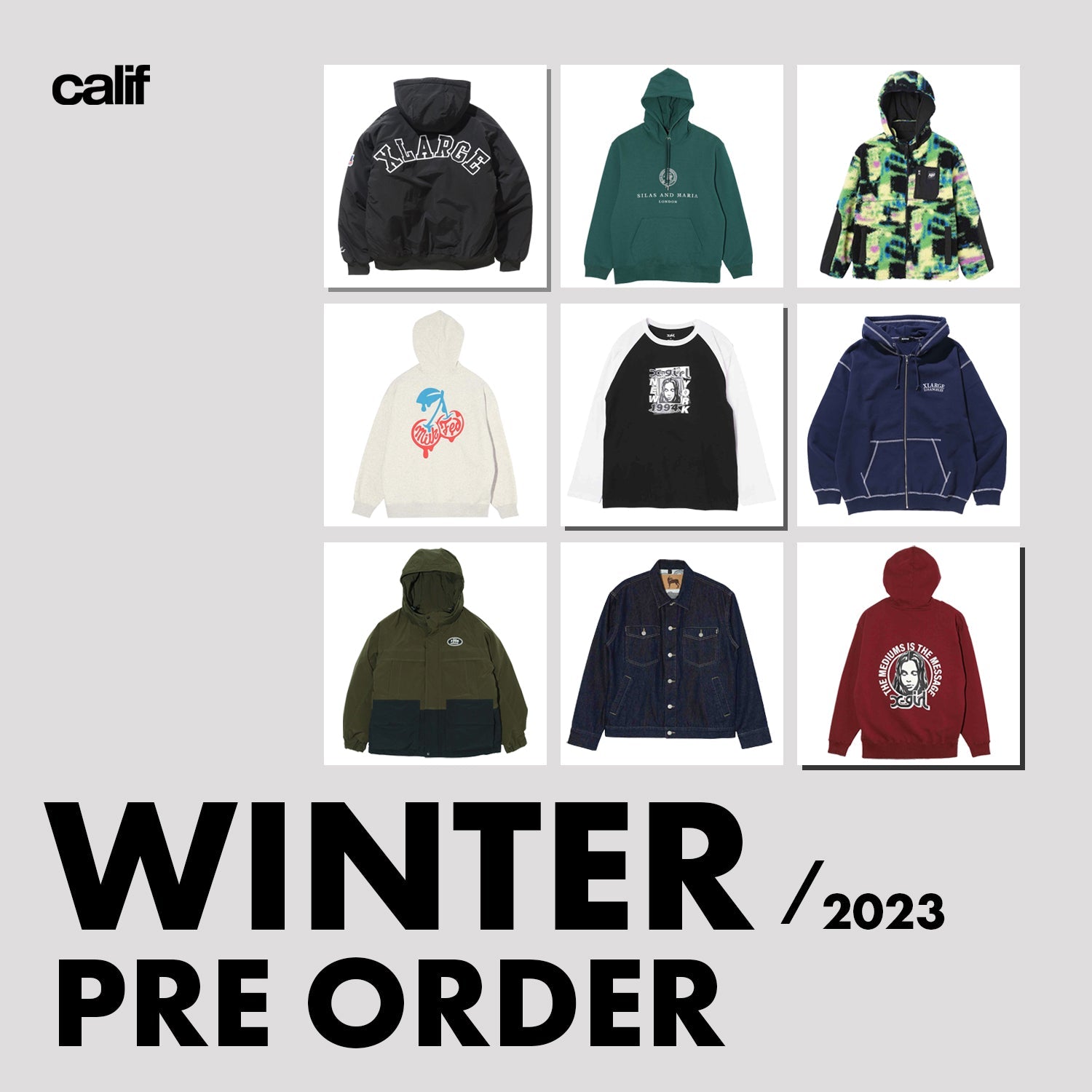 calif 2023 WINTER PRE ORDER