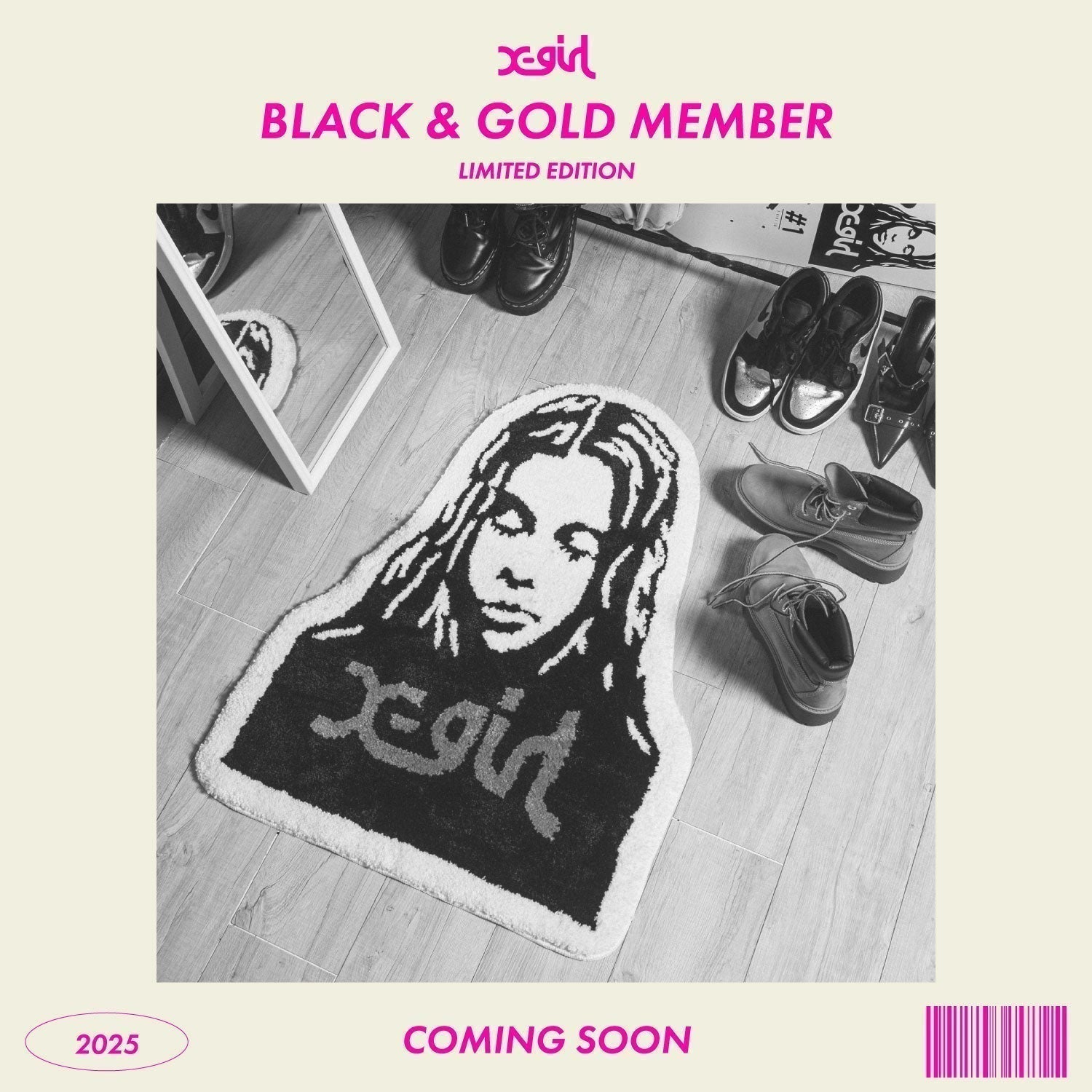 25.10.17 X-girl |【告知】BLACK ＆ GOLD MEMBER LIMITED EDITION