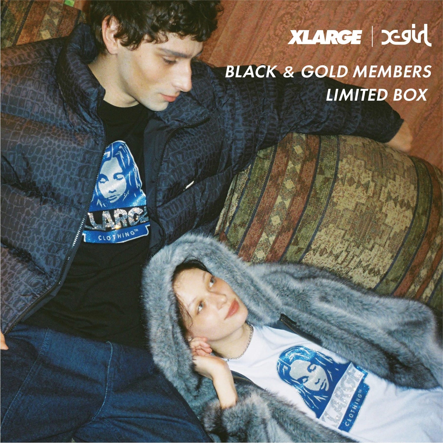 2025 12.19| XLARGE×X-GIRL BLACK ＆ GOLD LIMITED BOX