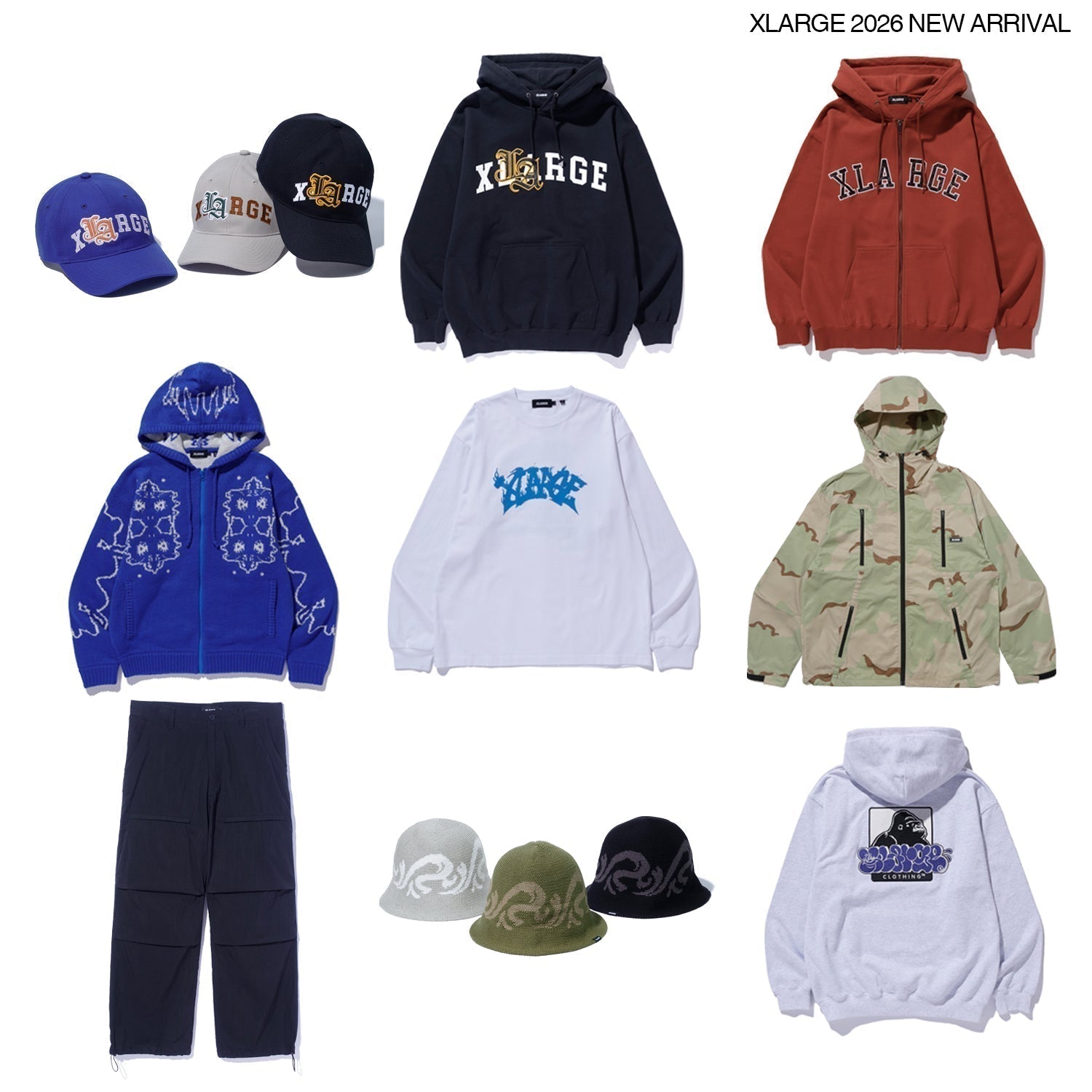 1.16(金) XLARGE新作アイテムのご紹介