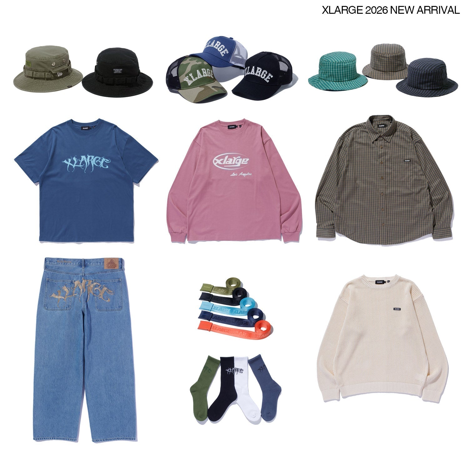 3.6(金) XLARGE新作アイテムのご紹介