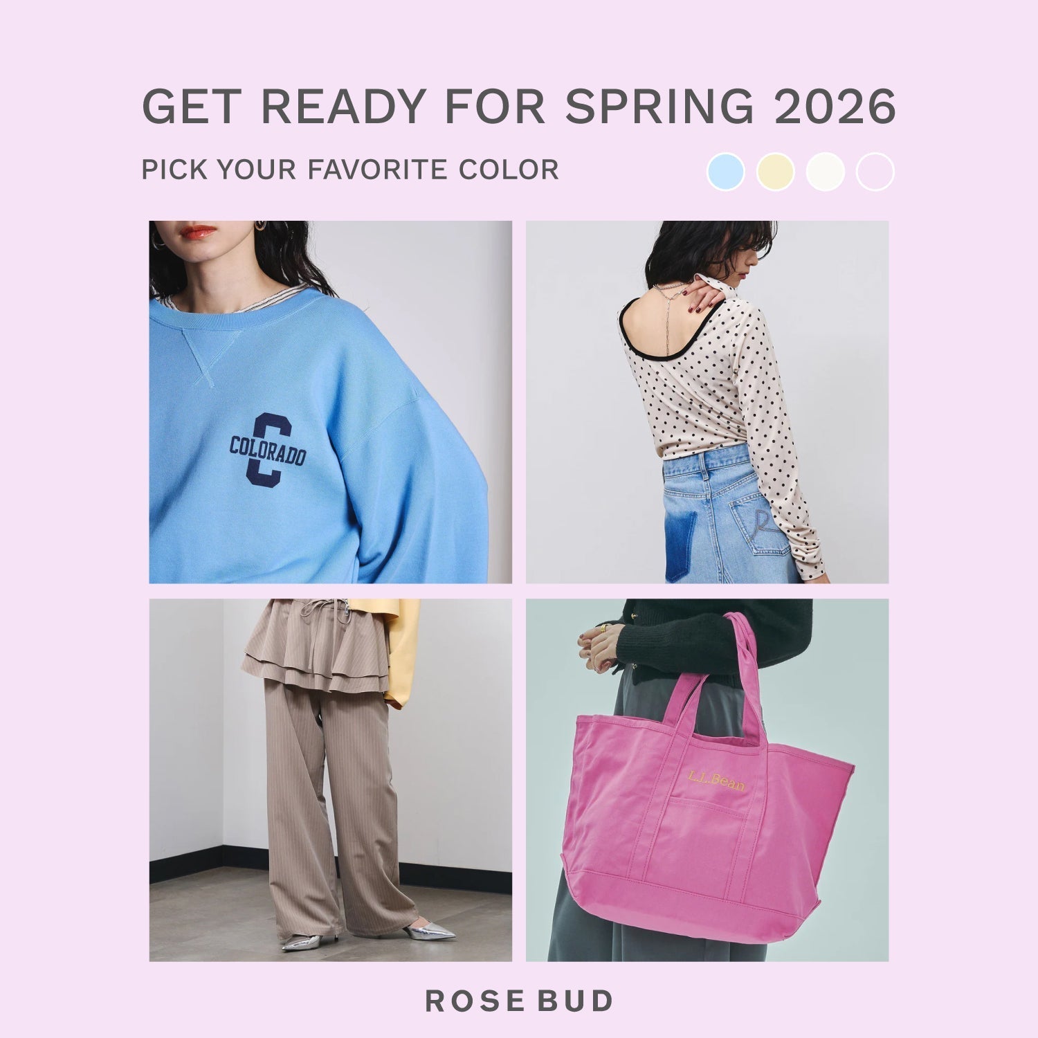 GET READY FOR SPRING 2026