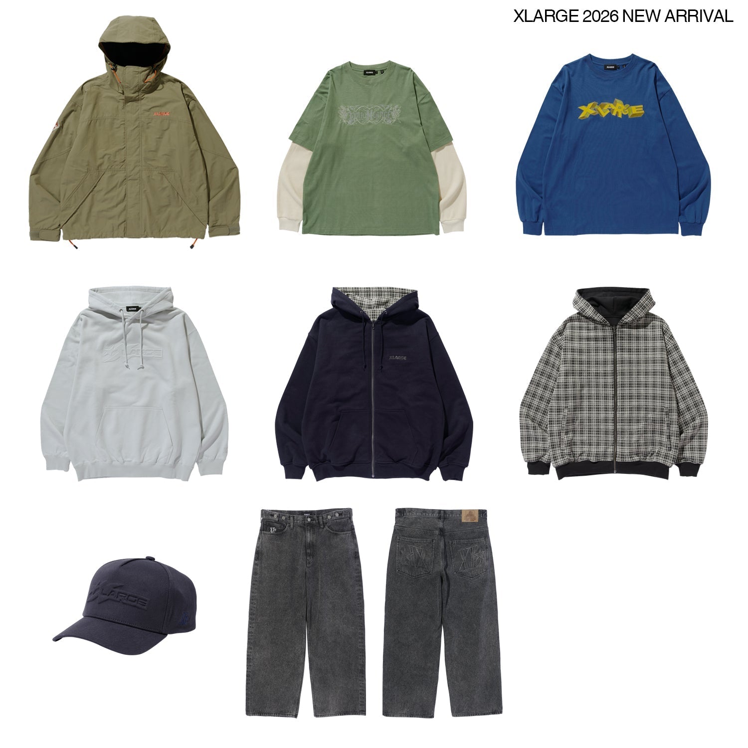 1.30(金) XLARGE新作アイテムのご紹介