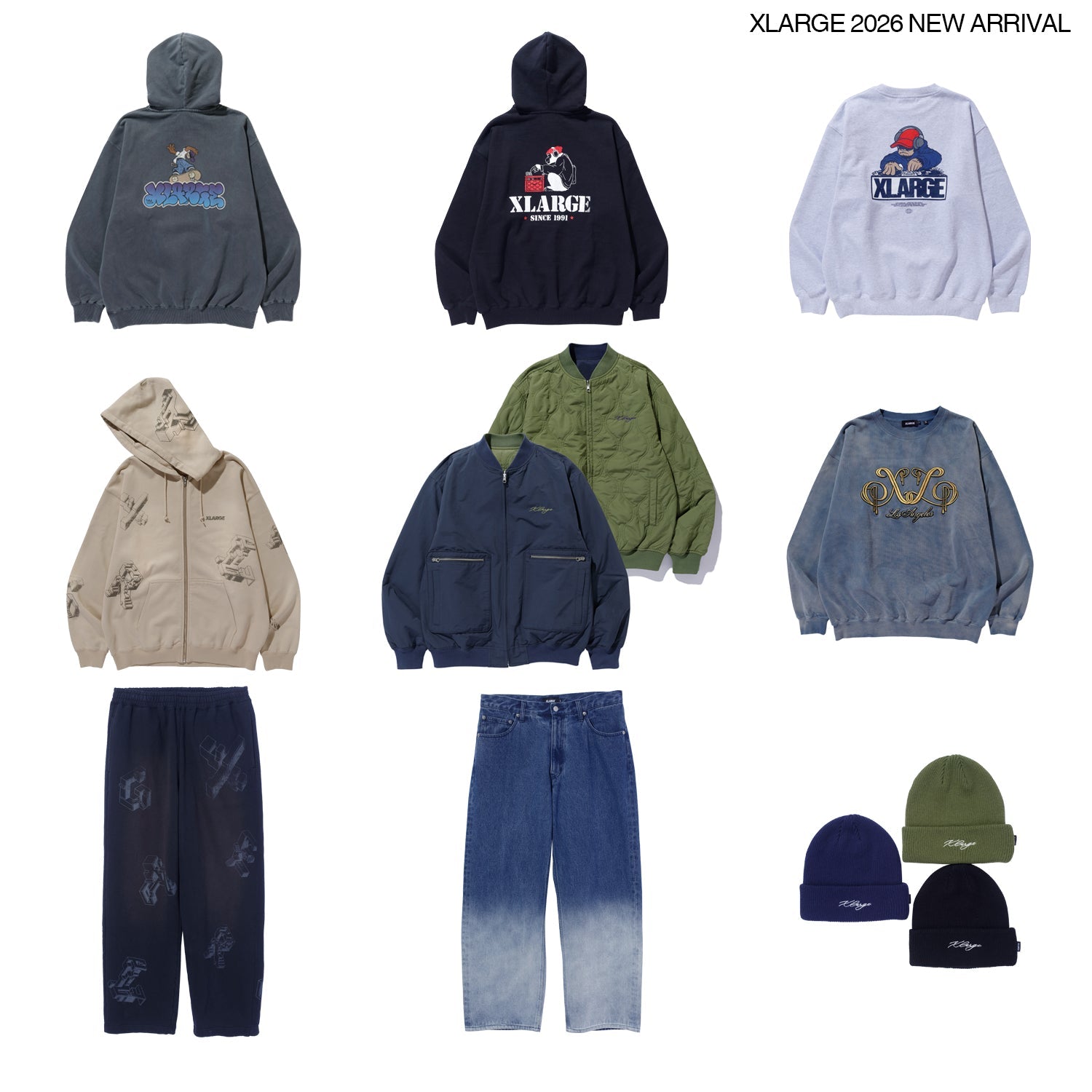 1.9(金) XLARGE新作アイテムのご紹介