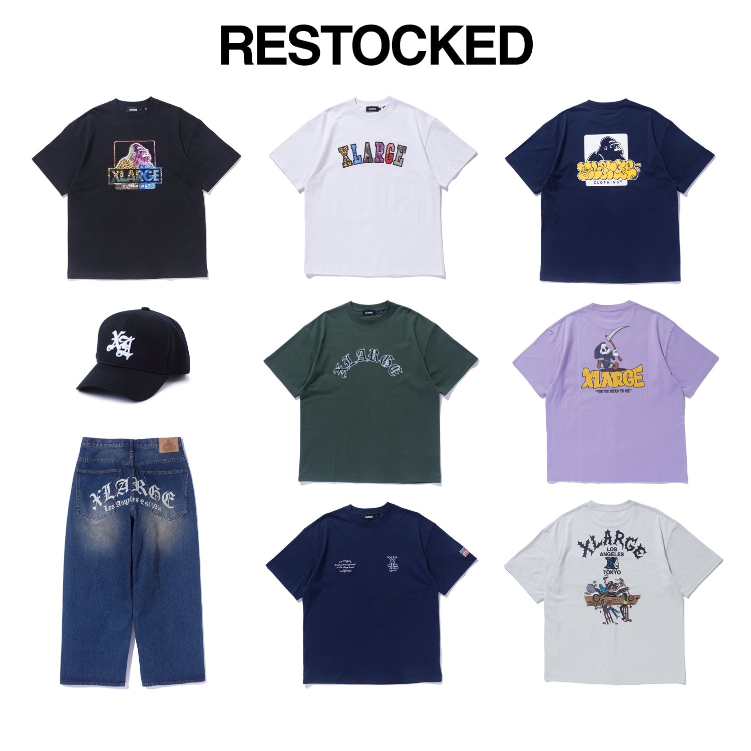 XLARGE再入荷アイテムのご紹介