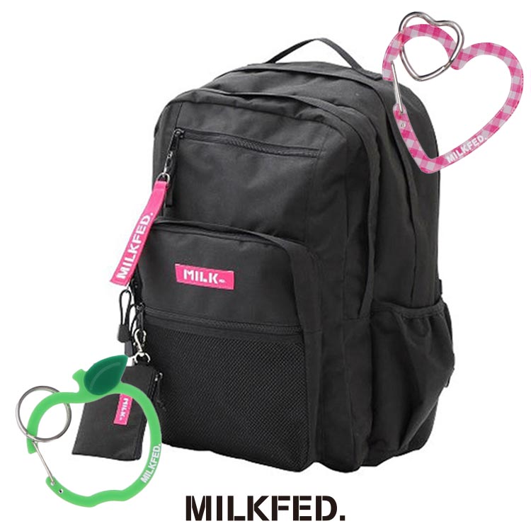 6.13（金）MILKFED.のバックパック＆カラビナ🍏